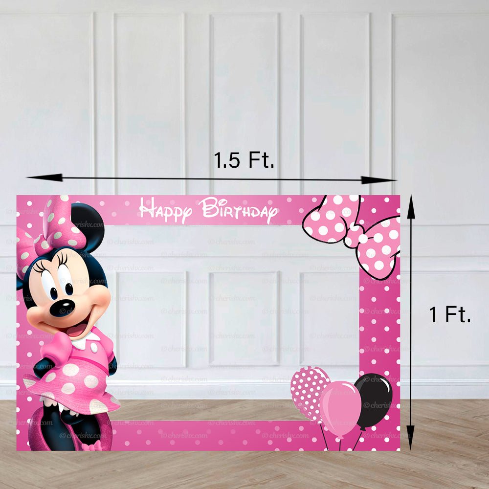 Minnie  theme Combo Birthday Kit - Silver freeshipping - CherishX Partystore