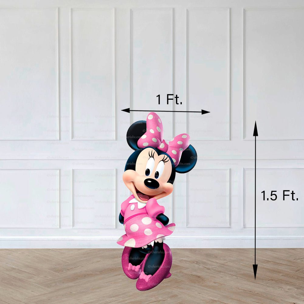 Minnie Theme Kids Happy Birthday Cutout - Minnie freeshipping - CherishX Partystore