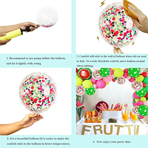 Multicolor Confetti Balloon For Party Decoration - Pack Of 5 - Party Supply freeshipping - CherishX Partystore