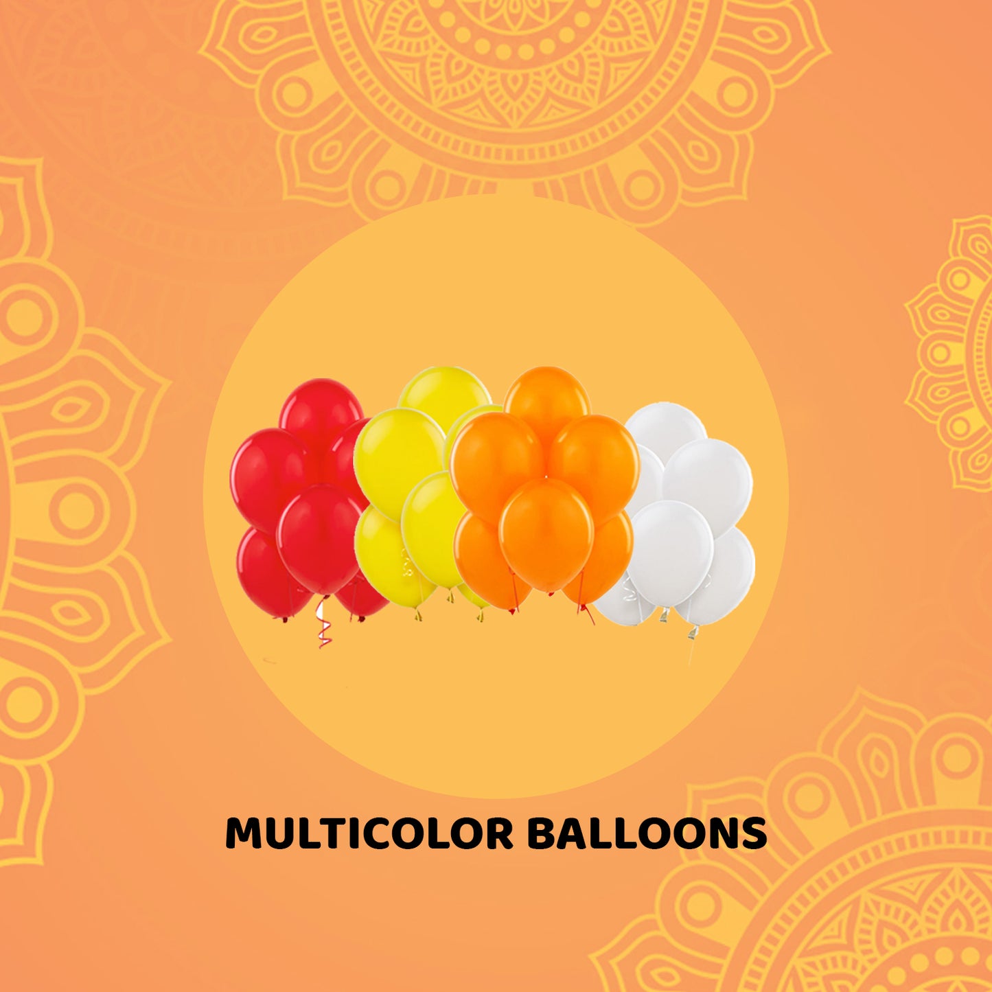 Diwali Decoration Items for Home Décor with Balloons & Diya LED Curtain