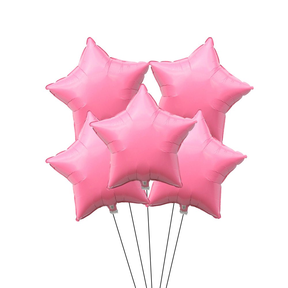 Pastel Star Shape Foil Balloon (16 Inch) For Birthday Decorations Items For Girls, 1st Birthday Decoration Items freeshipping - CherishX Partystore