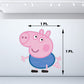 Peppa Pig Theme Kids Happy Birthday Cutout - George Pig freeshipping - CherishX Partystore