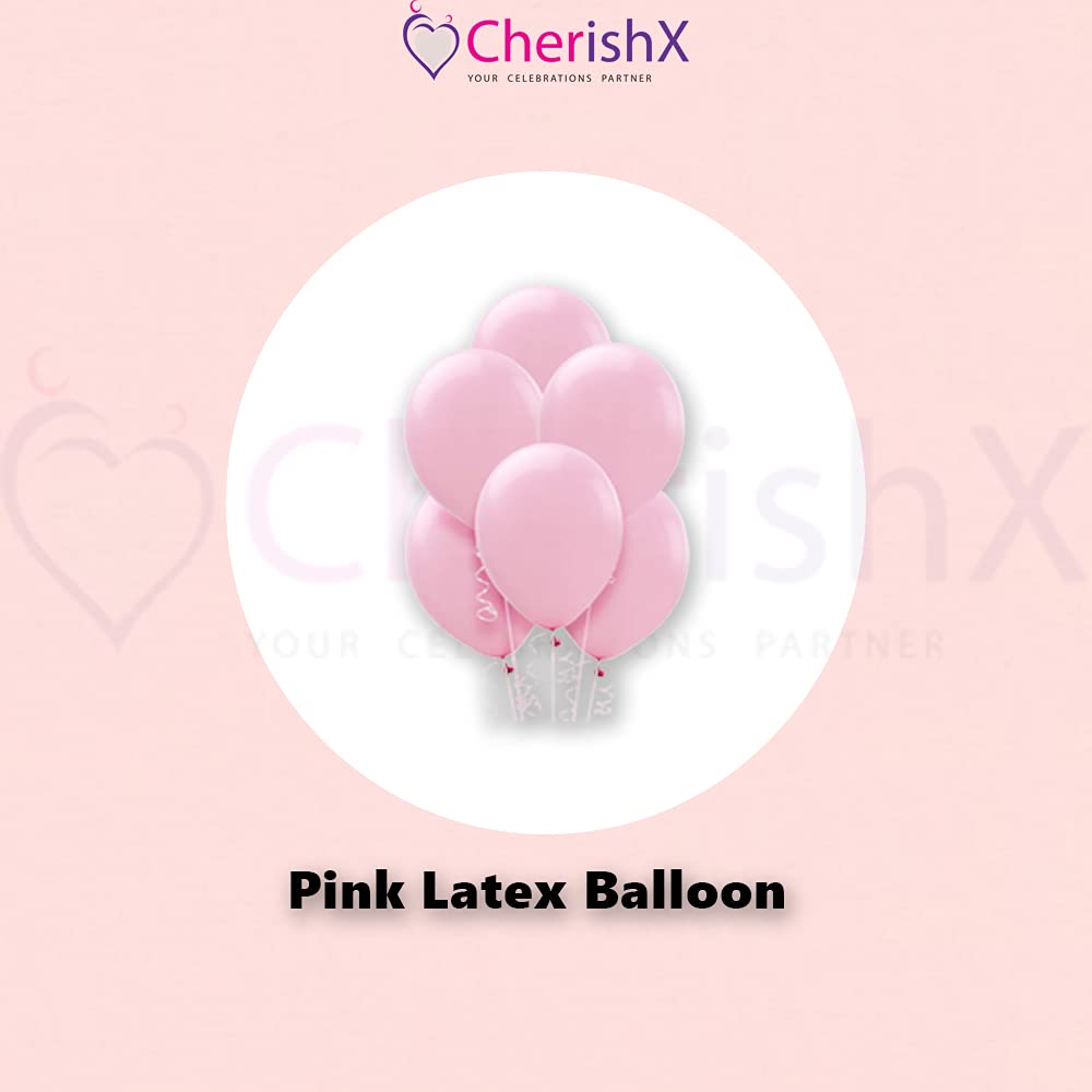 Pink Anniversary Decoration For Home - 39 Pcs Combo - Happy Anniversary Foil, Heart Shape Foil Balloon And Latex Balloon - Balloon Decoration Item for Home or Bedroom freeshipping - CherishX Partystore