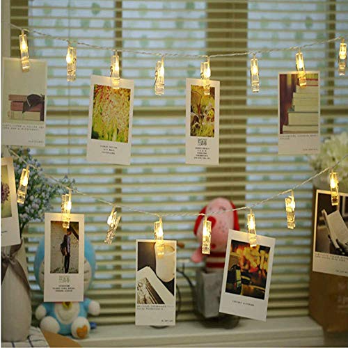 Premium 16 LED Photo Clip String Light for Hanging Photos freeshipping - CherishX Partystore