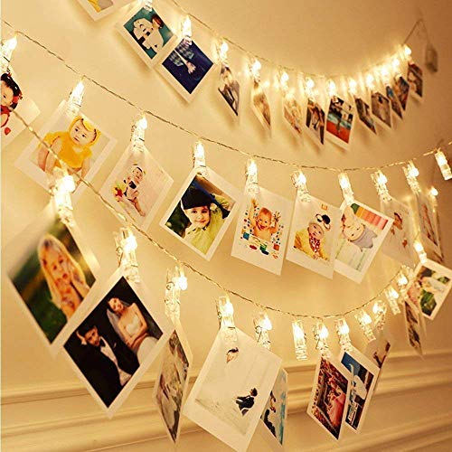Premium 16 LED Photo Clip String Light for Hanging Photos freeshipping - CherishX Partystore