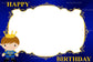 Prince Theme Personalized Kids Happy Birthday Photobooth Frame freeshipping - CherishX Partystore