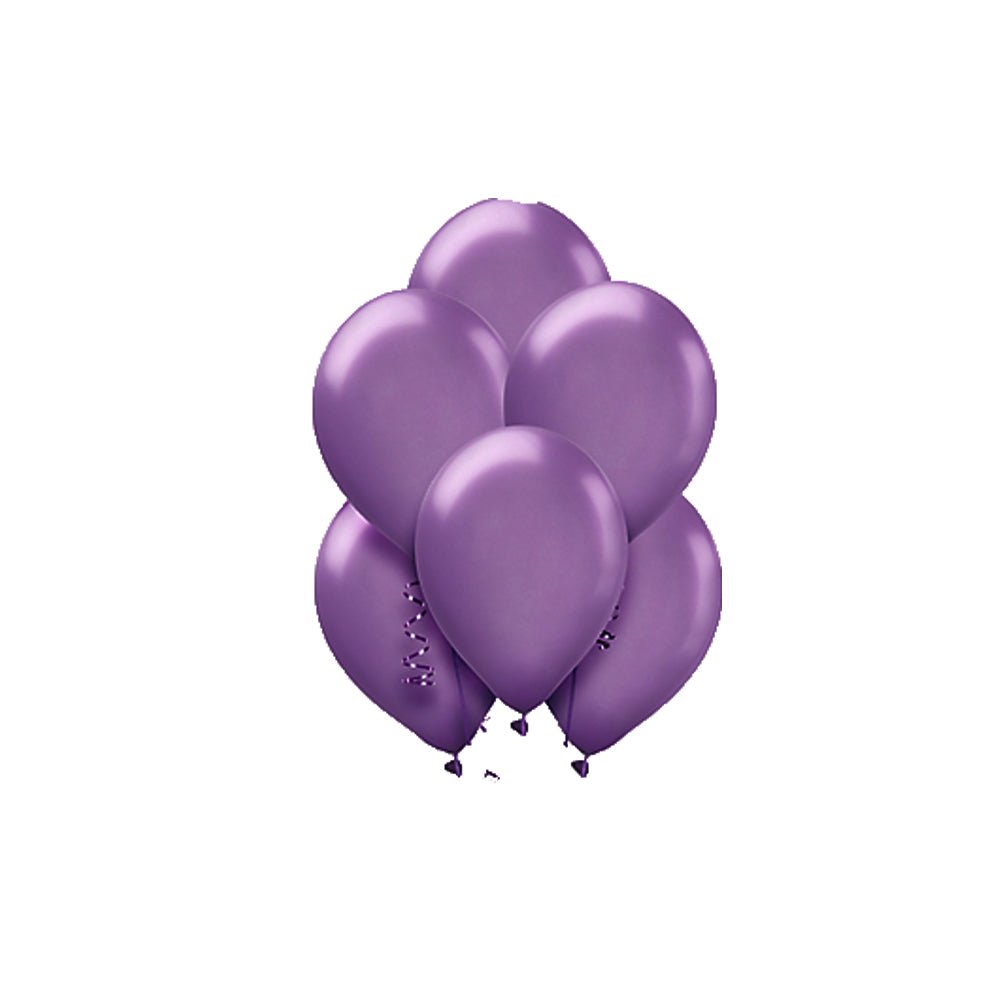 Purple metallic balloons - pack of 50 Pcs freeshipping - CherishX Partystore