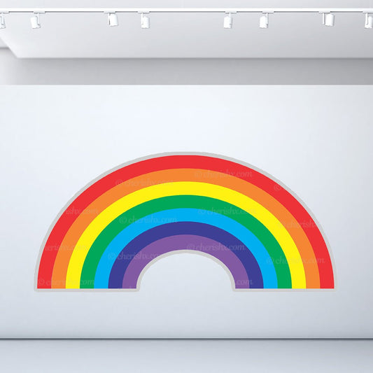 Rainbow Theme Kids Happy Birthday Cutout - Rainbow freeshipping - CherishX Partystore