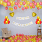 Red and Golden Birthday Decoration Items - 34 Pcs Combo - Perfect for Wife, Girlfriend, Mother, Daughters freeshipping - CherishX Partystore