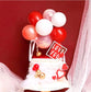 Red Balloon Cake Topper, Cupcake Toppers For All Occasions Special Decorations Item freeshipping - CherishX Partystore