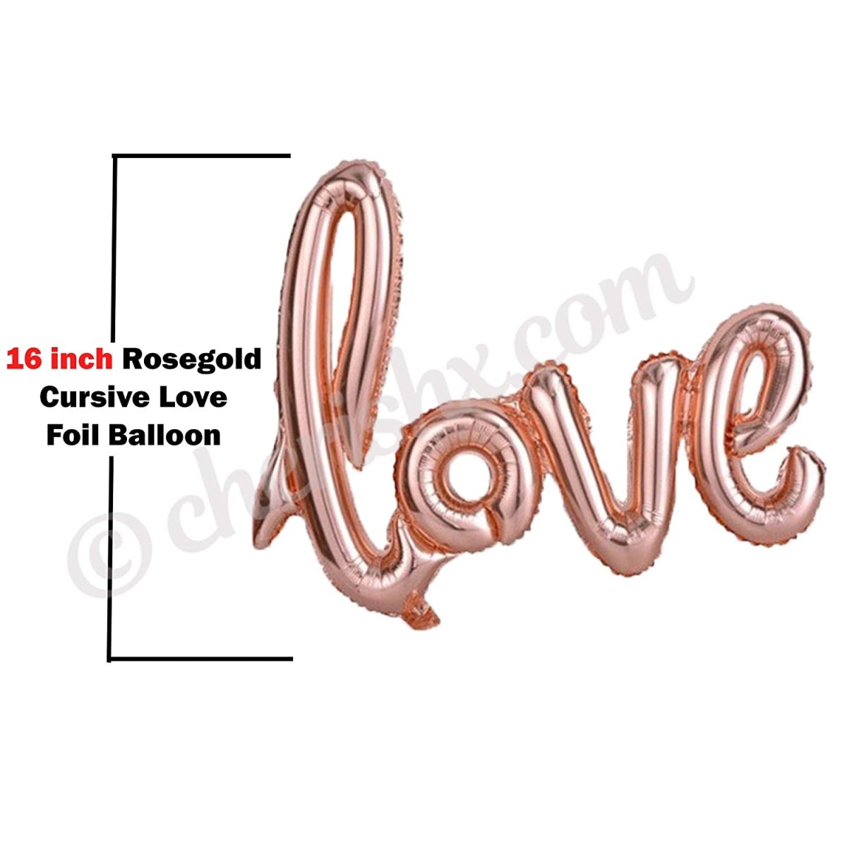 Romantic Rose Gold Love XO Wall at Home DIY Decoration Balloon Kit Party Supplies freeshipping - CherishX Partystore