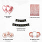 Rosegold Birthday Decoration Items -47 Pcs items - Personalized Birthday Party Supplies for men and women freeshipping - CherishX Partystore