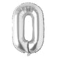 Silver Color Alphabet Foil Balloon 32 Inch Letters freeshipping - CherishX Partystore