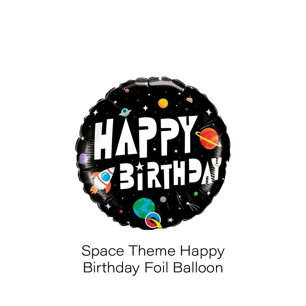 Space theme Kids Birthday decoration Items - Pack 5 -Space theme Foil Balloon Bunch freeshipping - CherishX Partystore