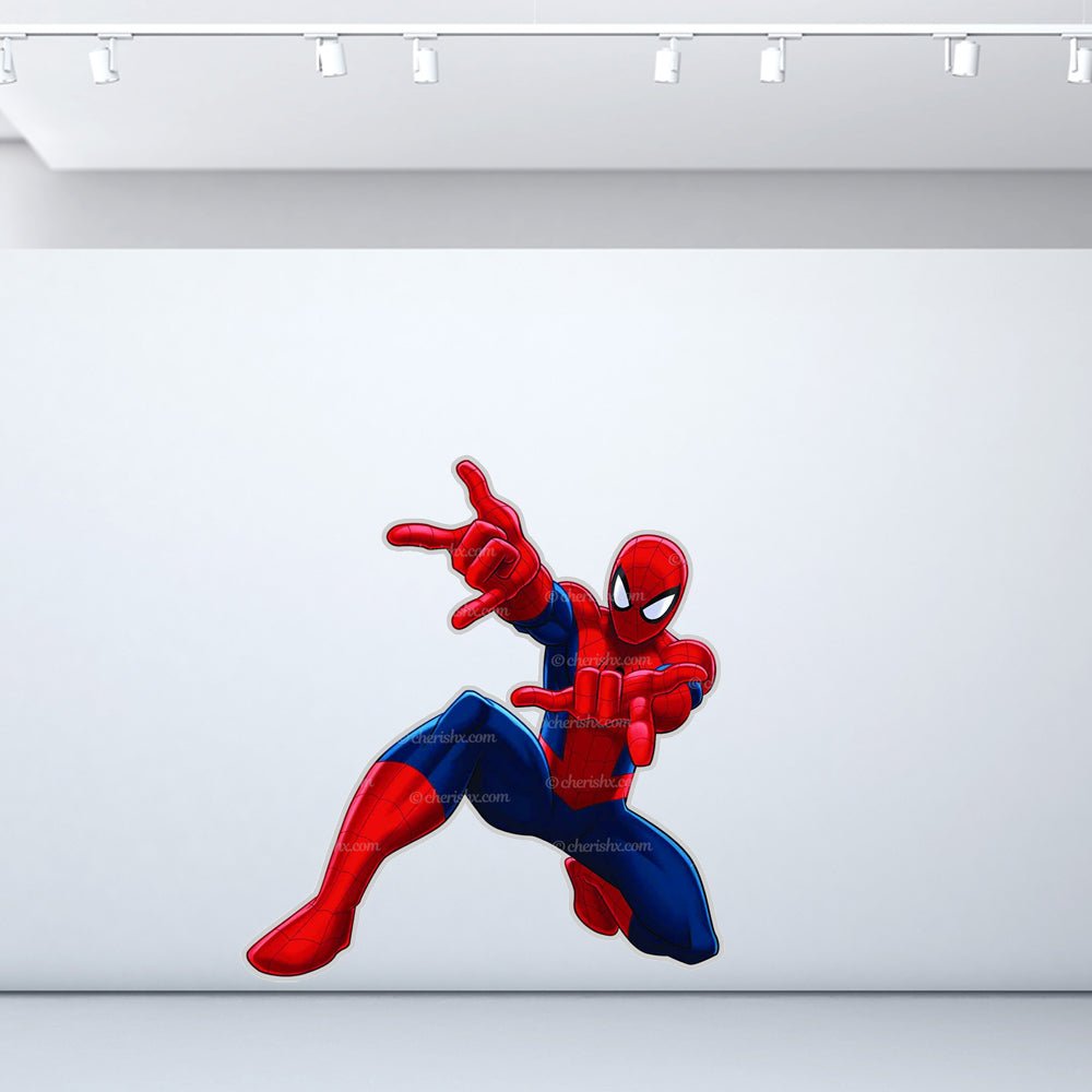 Spiderman Theme Kids Happy Birthday Cutout - Spiderman freeshipping - CherishX Partystore