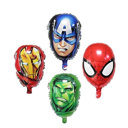 Super Hero theme Kids Birthday decoration Items - Pack Of 4 Pcs freeshipping - CherishX Partystore