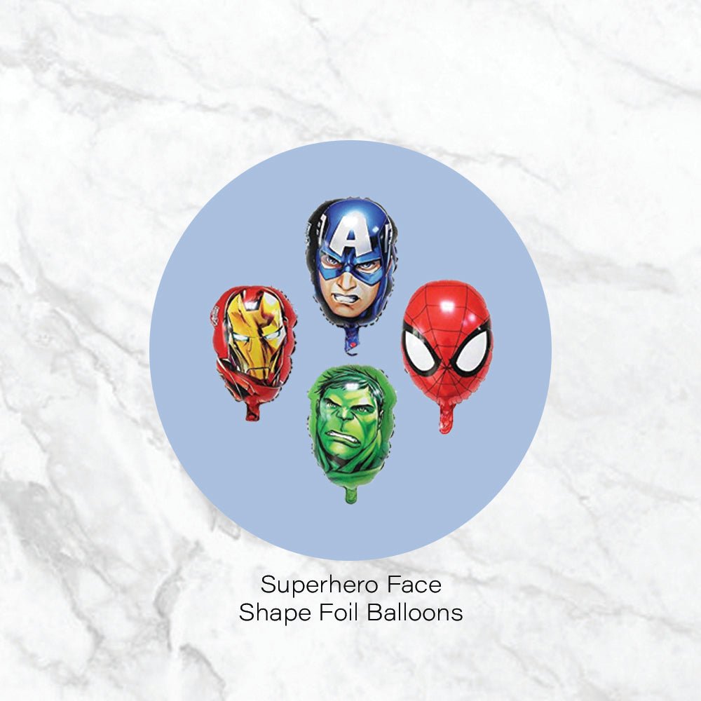 Super Hero theme Kids Birthday decoration Items - Pack Of 4 Pcs freeshipping - CherishX Partystore