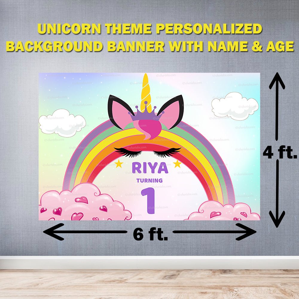 Unicorn theme Combo Birthday Kit - Silver freeshipping - CherishX Partystore