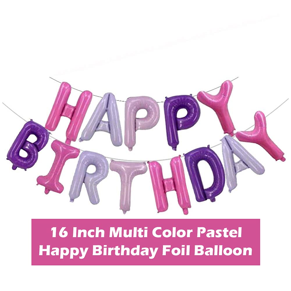 Unicorn Theme Kids Birthday Decoration - Pack Of 52 Pcs freeshipping - CherishX Partystore