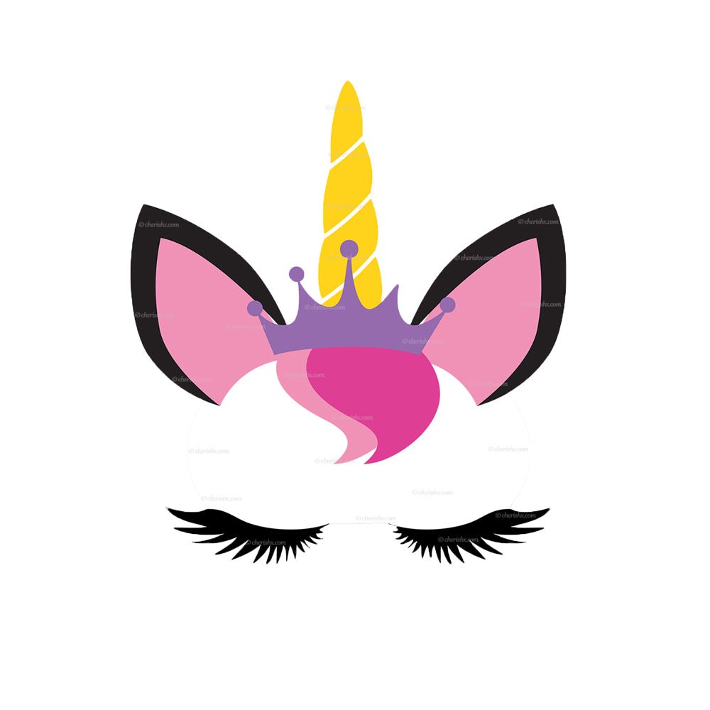 Unicorn Theme Kids Happy Birthday Cutout freeshipping - CherishX Partystore