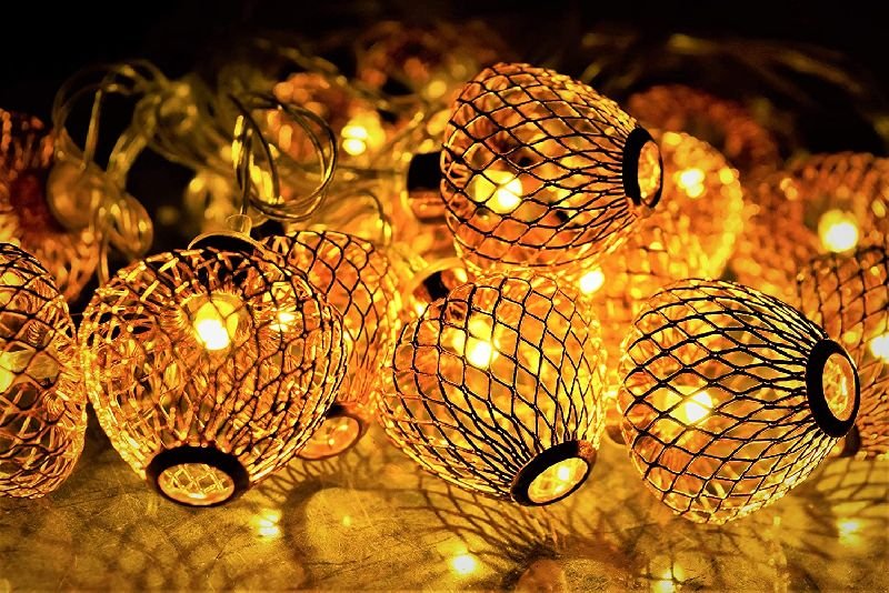 Warm White Strawberry Shape Metal Light 15 Bulb & 3 Meters String Light for Diwali and Christmas, Birthday Decoration, Bachelorette Party at Home and Office for Hanging Photos freeshipping - CherishX Partystore