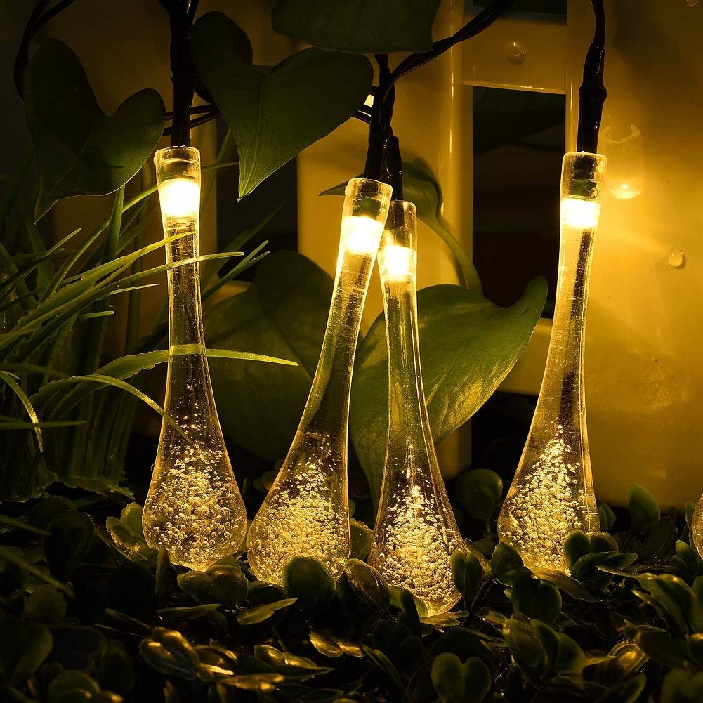 Water Drop Fiber 16 LED Flower Shape Light for Diwali and Christmas Premium Decoration Ideal for Birthday Decoration, Diwali and for All Festival freeshipping - CherishX Partystore