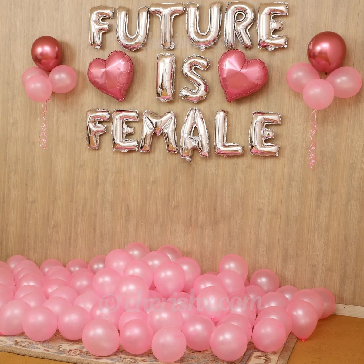 Women's Day Balloon Decoration Kit - 29 Pcs Combo - DIY Kit freeshipping - CherishX Partystore