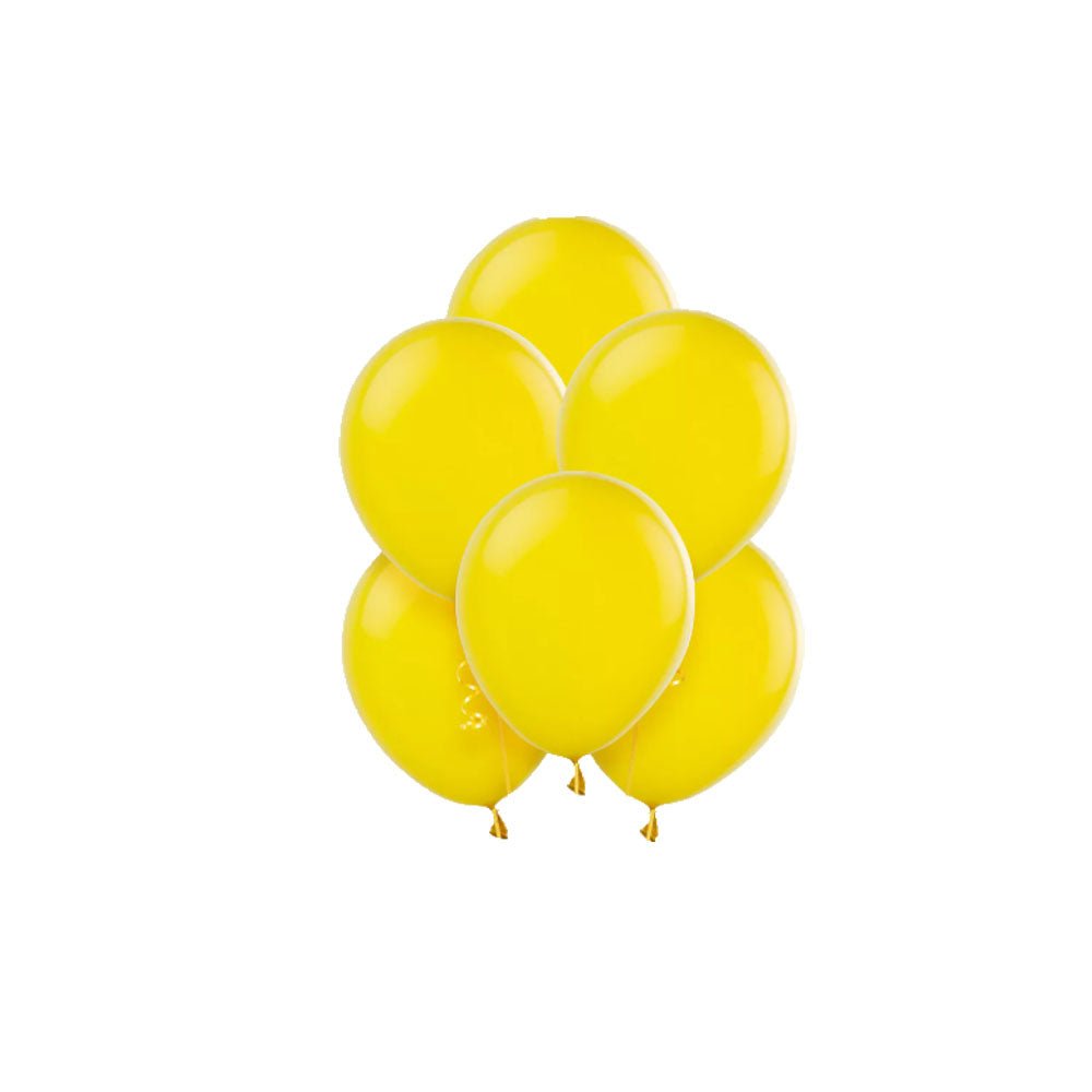 Yellow latex balloons - pack of 50 Pcs freeshipping - CherishX Partystore